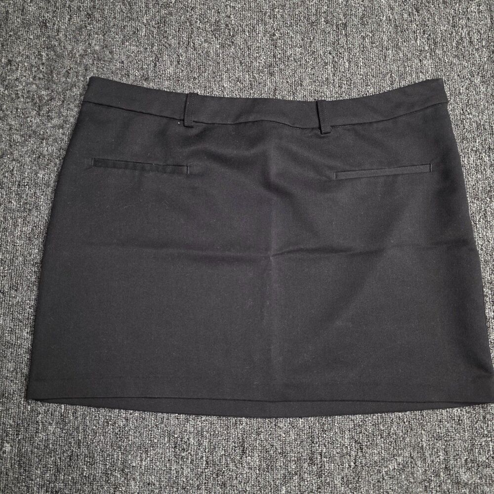 H&M Divided Women’s 10 Black Mini Straight Skirt Side Zip